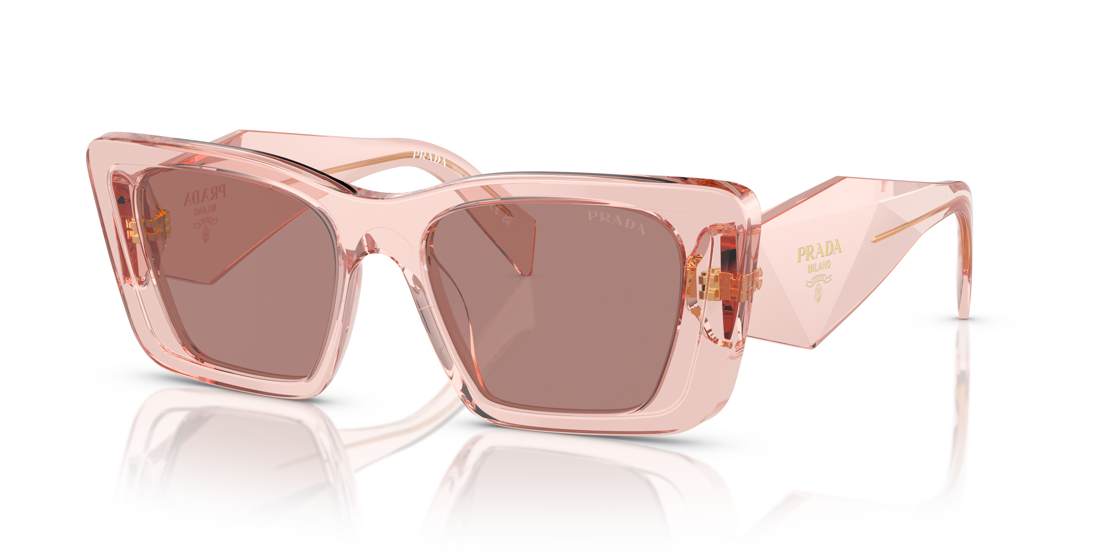 ✨美品✨PRADAのサングラス　Hawaiiで購入 Prada PR 08YS XS (51 - 18) with Brown lenses and Pink frame