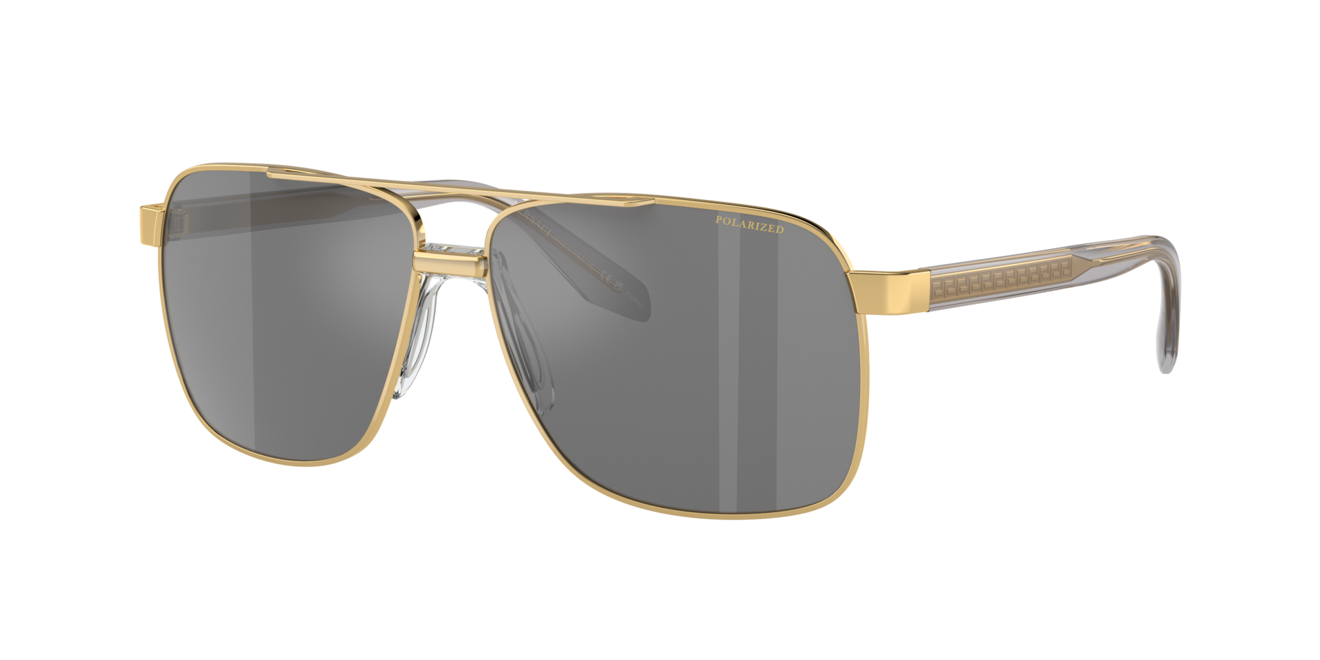 Versace VE2174 L (59 - 13) with Silver lenses and Gold frame
