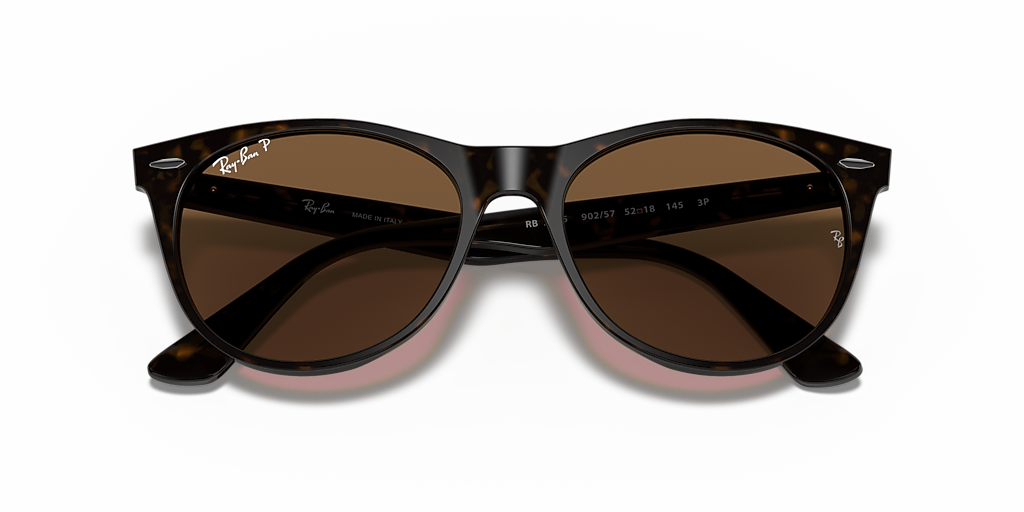 Ray-Ban RB2185 Wayfarer II Classic S (52 - 18) with Brown lenses