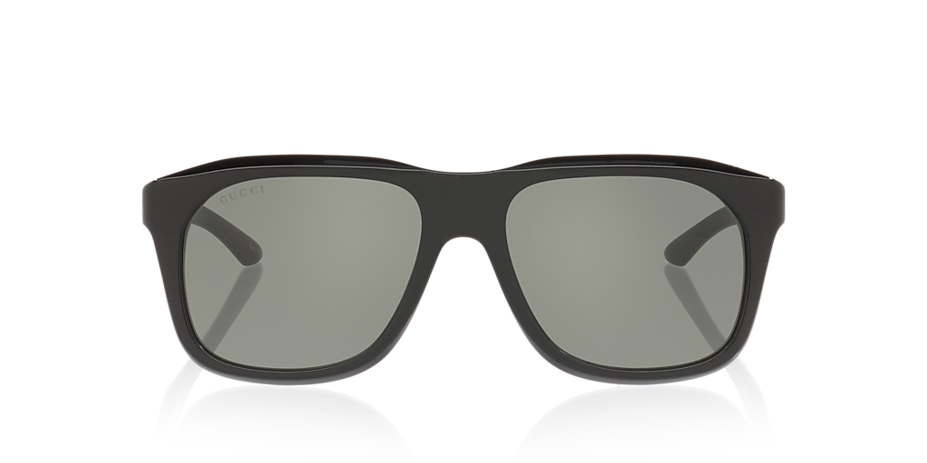 Gucci Gg2077S M (55 - 17) with Grey lenses and Black frame