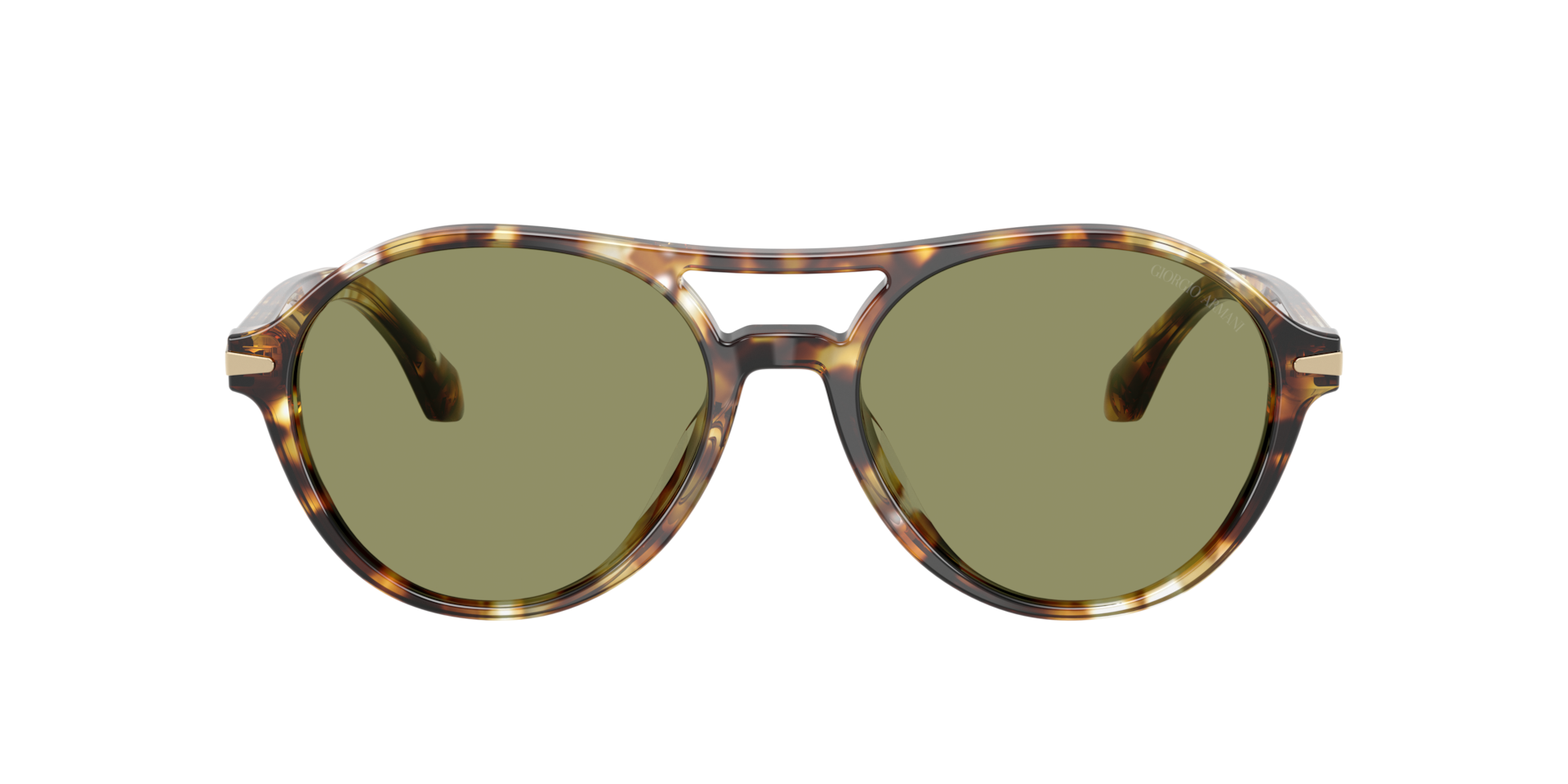 Giorgio Armani AR8236U M (55 - 18) with Green lenses and Tortoise