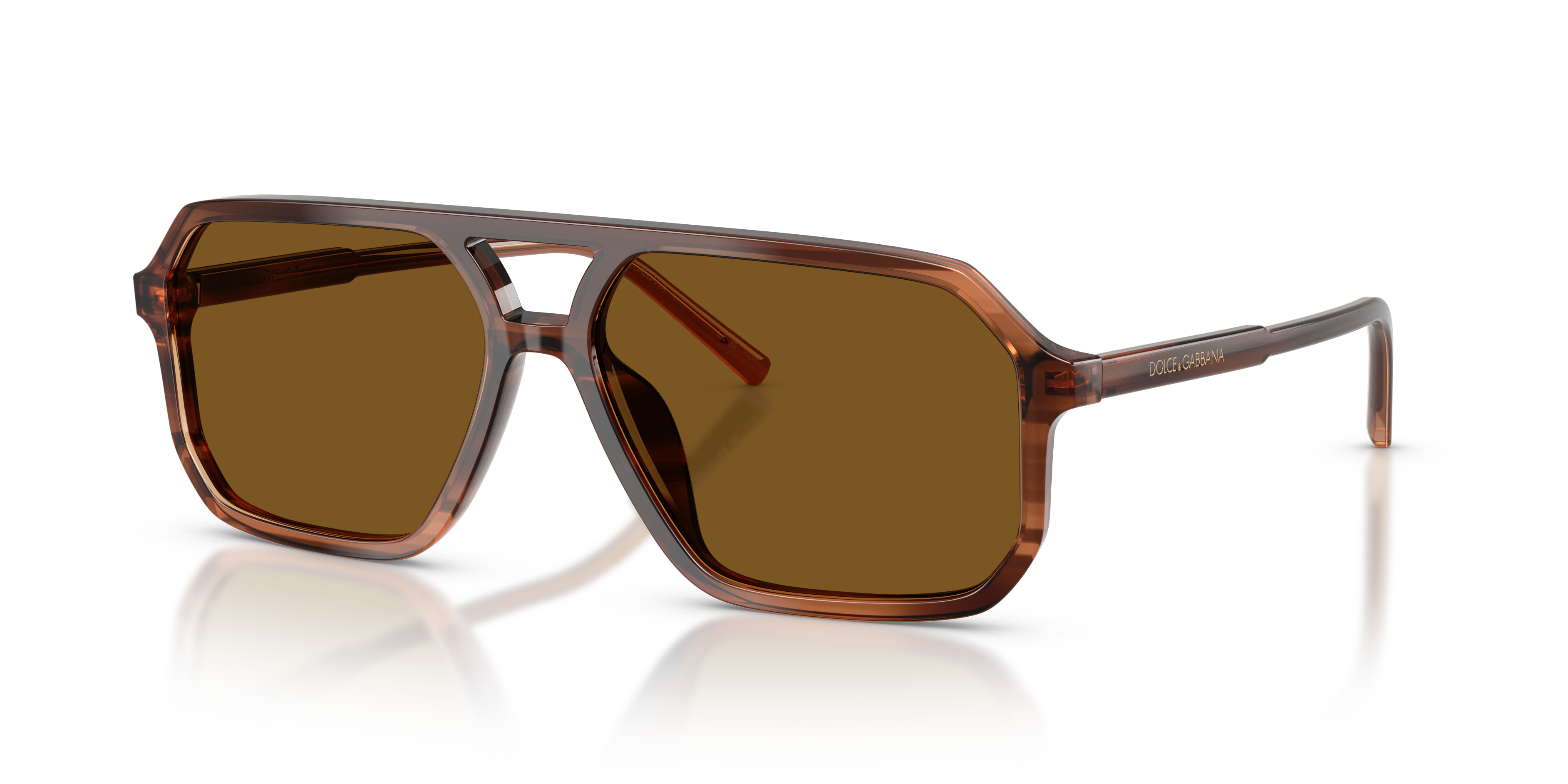 Dolce&Gabbana DG4541 XL (59 - 15) with Brown lenses and Brown
