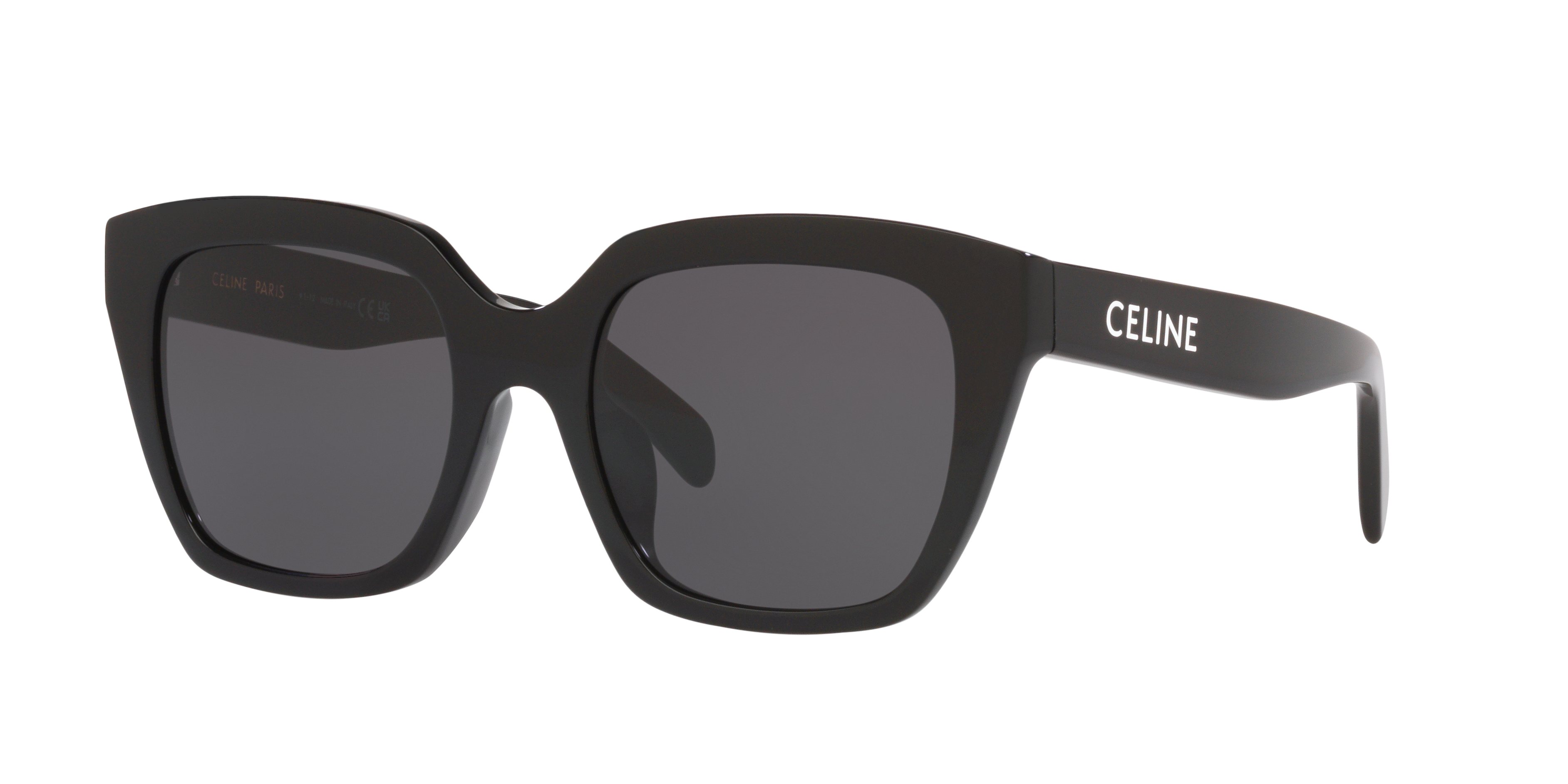 Celine CL40198F XL (56 - 21) with Grey lenses and Black frame