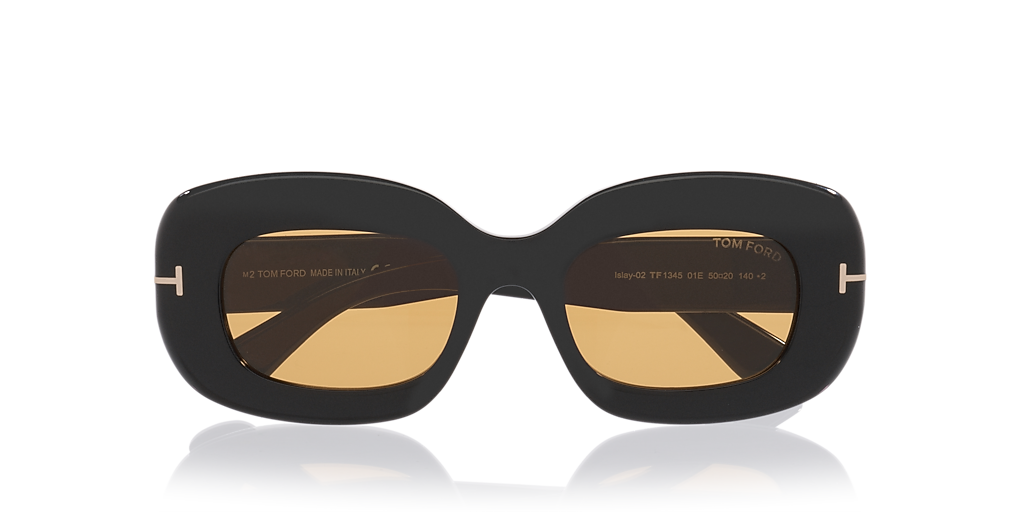 Tom Ford Islay-02 XXL (50 - 20) with Brown lenses and Black frame