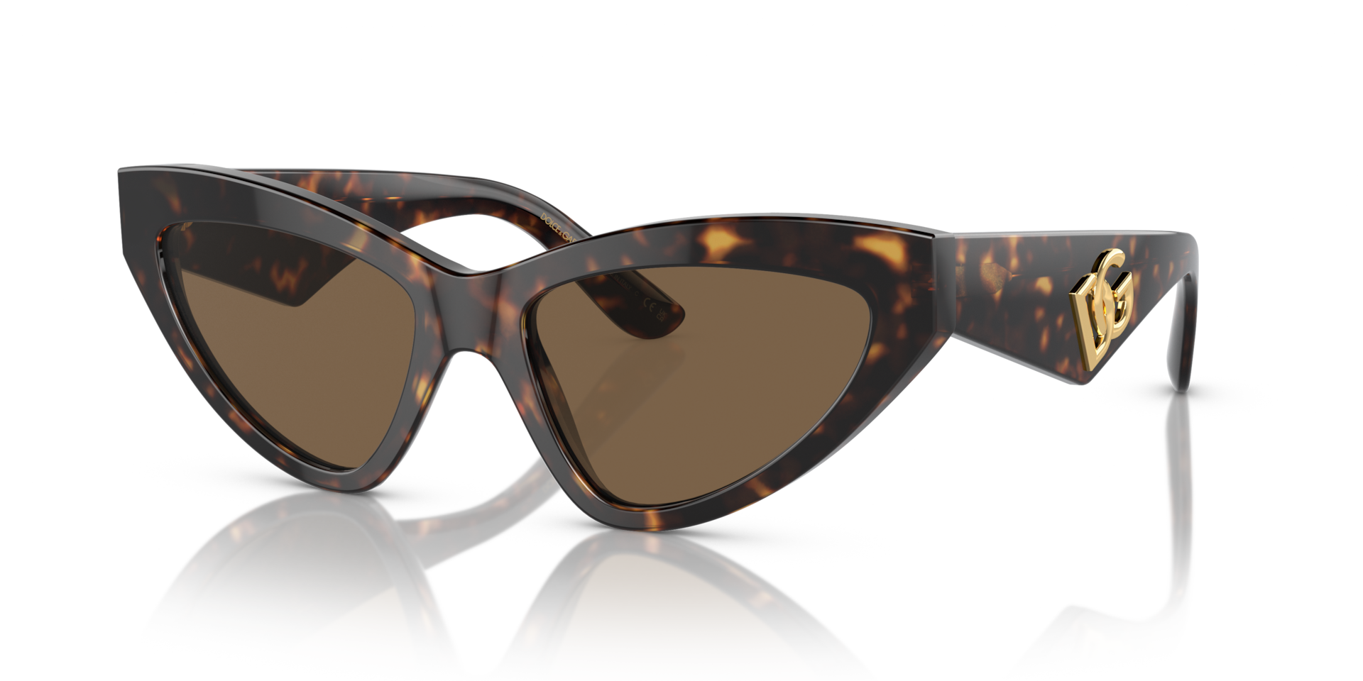 Dolce&Gabbana DG4439 L (55 - 18) with Brown lenses and Tortoise