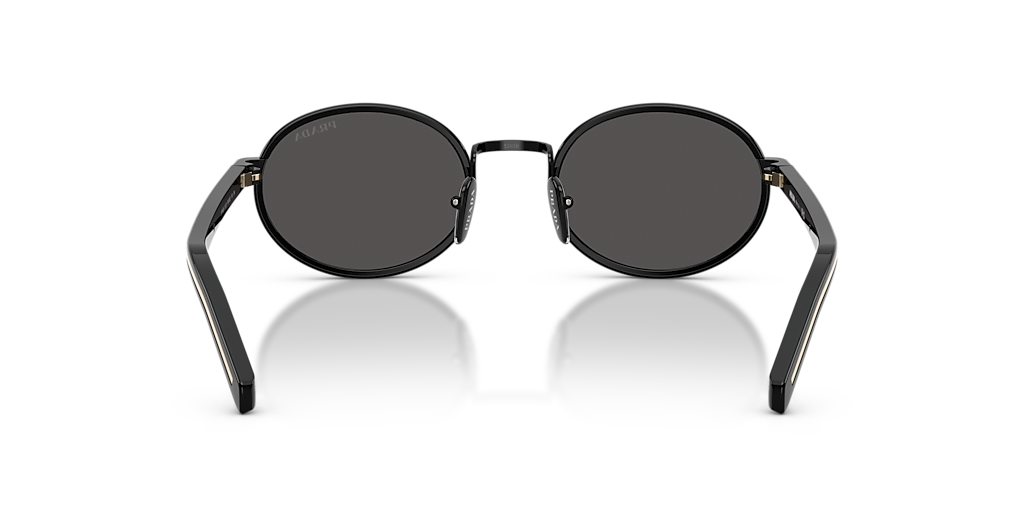 Prada PR B56S XS (52 - 20) with Grey lenses and Black frame