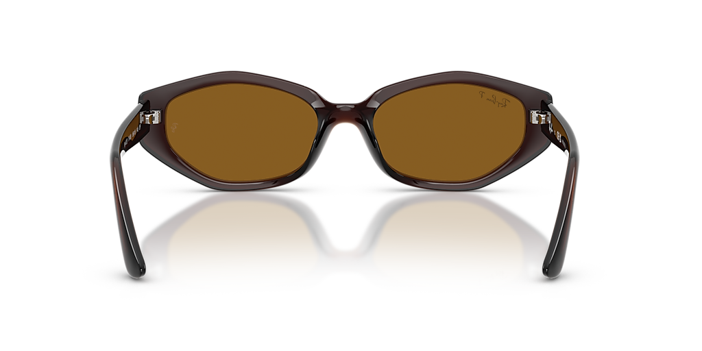 Ray-Ban RB4473D L (56 - 18) with Brown lenses and Brown frame