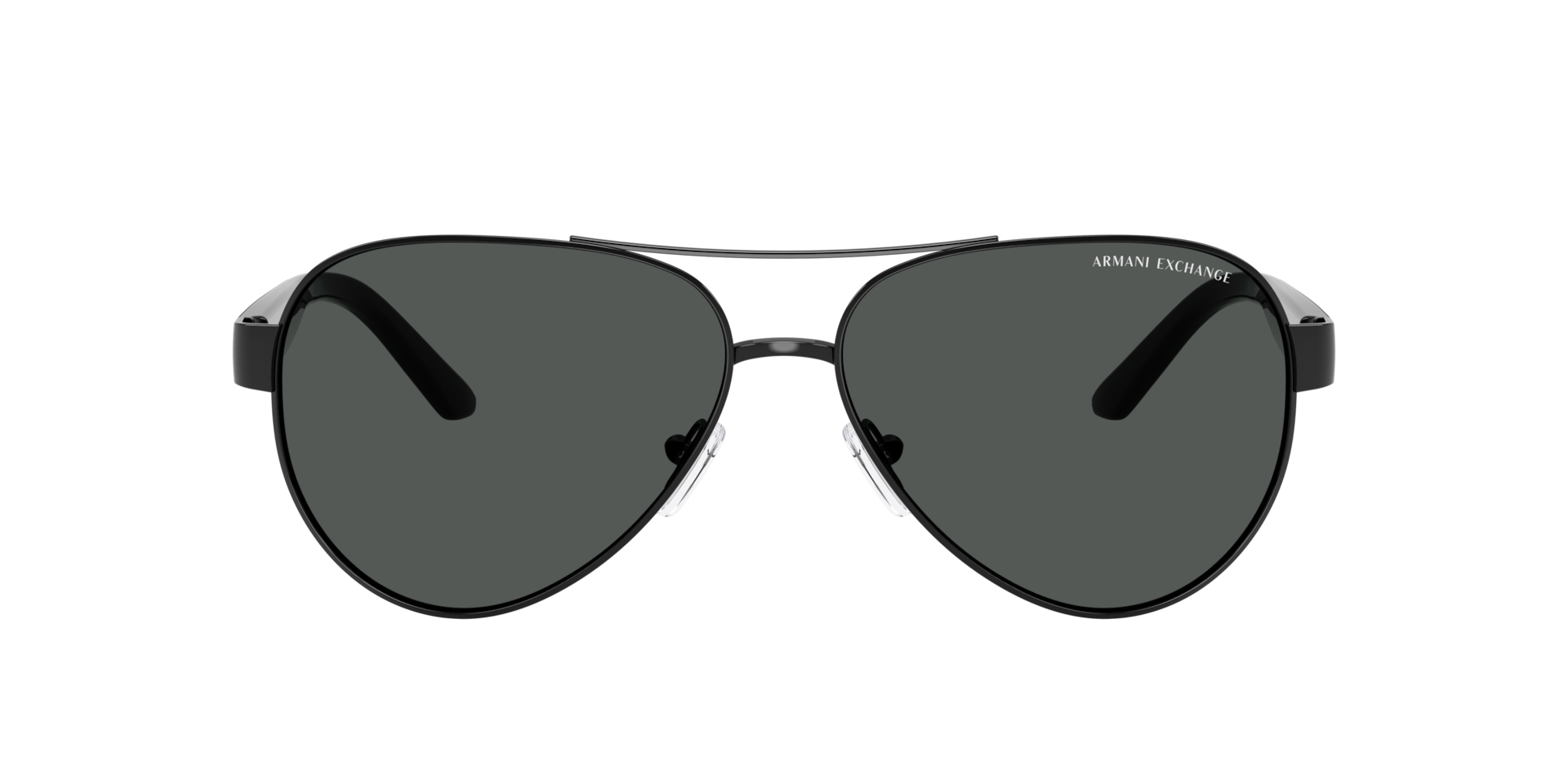 Armani Exchange AX2034S L (59 - 14) with Grey lenses and Black