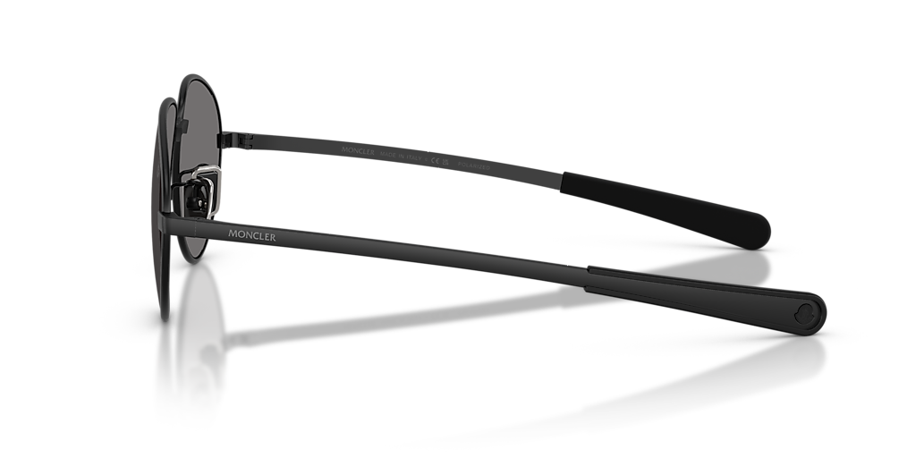 Moncler VIZLA L (55 - 16) with Grey lenses and Black frame