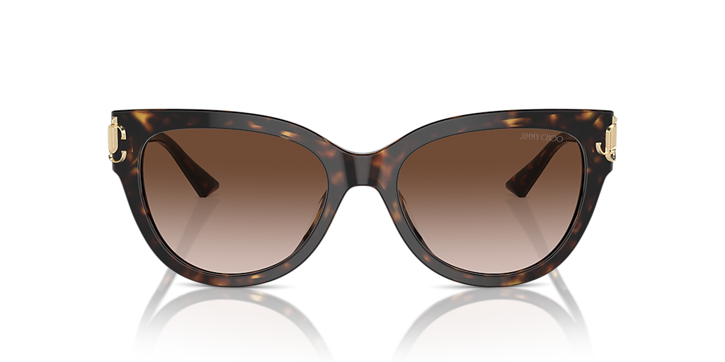 Jimmy Choo JC5018U M (54 - 18) with Brown lenses and Tortoise