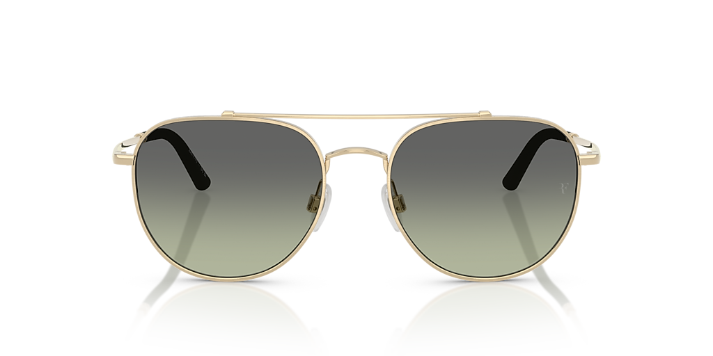 Oliver Peoples OV1346S R-10 L (54 - 18) with Green lenses and Gold