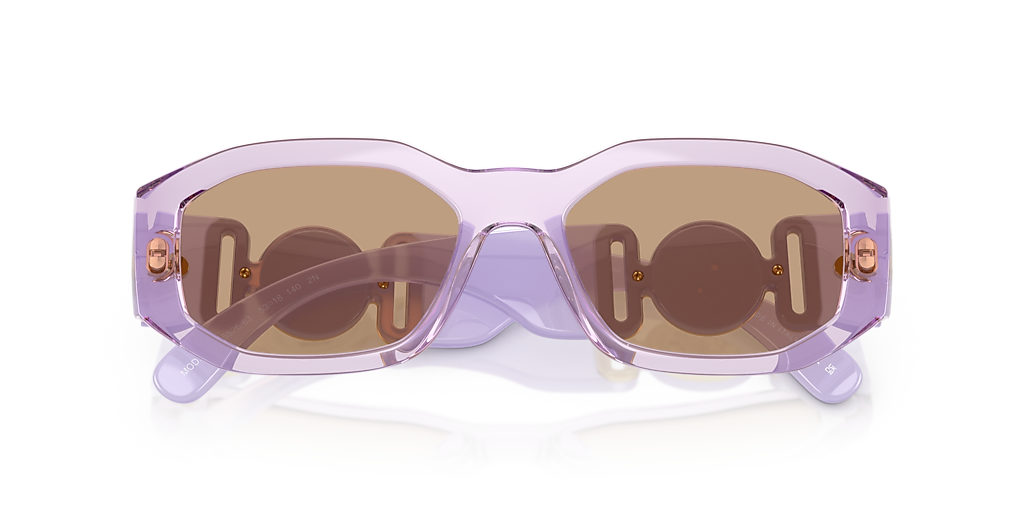 Versace VE4361 M (53 - 18) with Brown lenses and Violet frame
