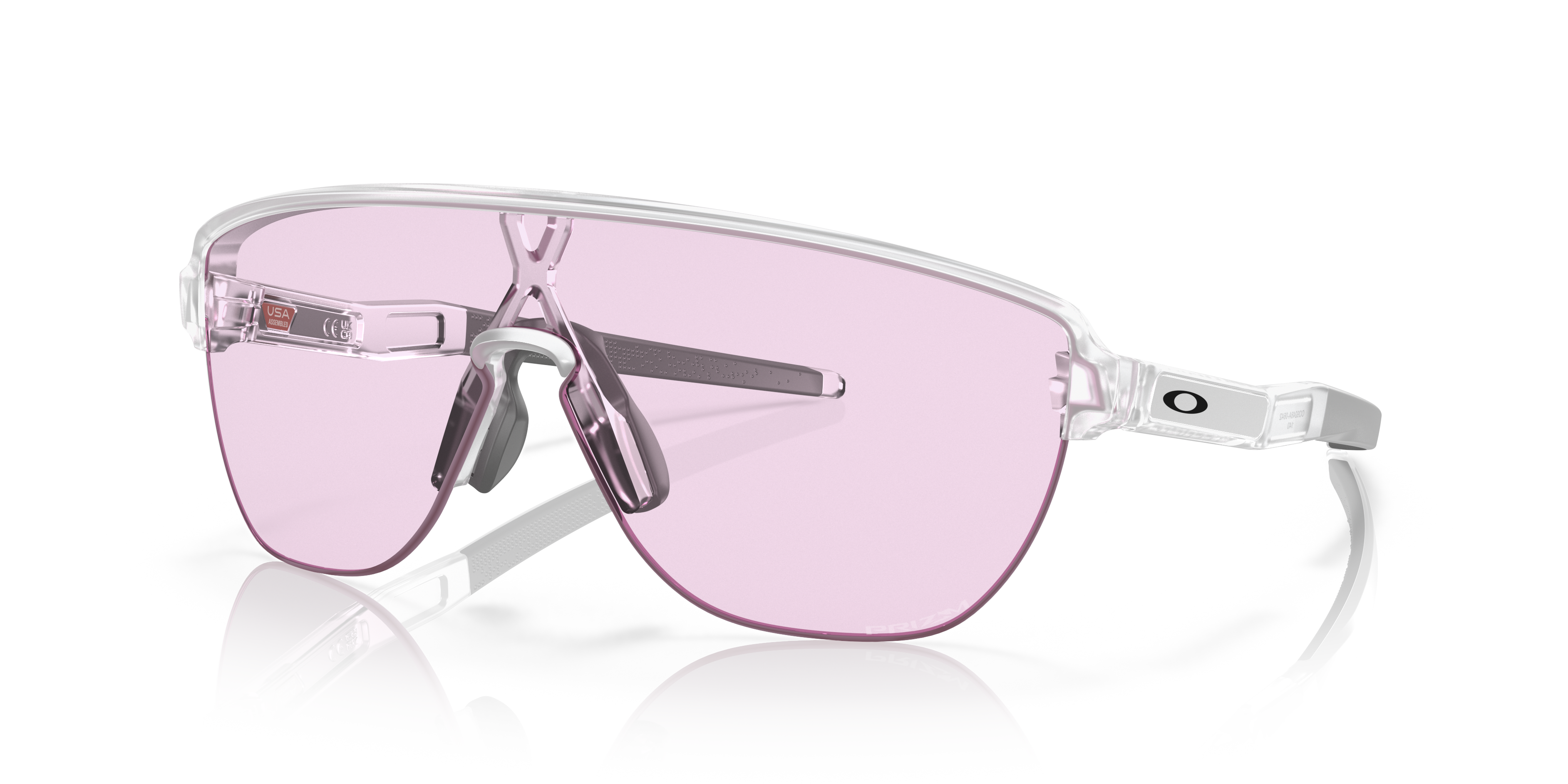 Oakley Corridor (Low Bridge Fit) L (42 - 142) with Pink lenses and