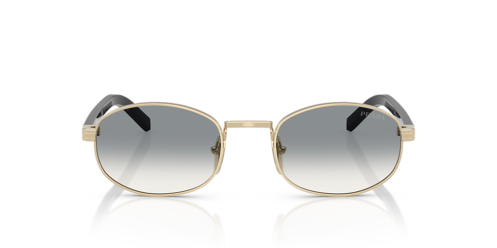 Prada PR B53S XXS (49 - 21) with Grey lenses and Gold frame