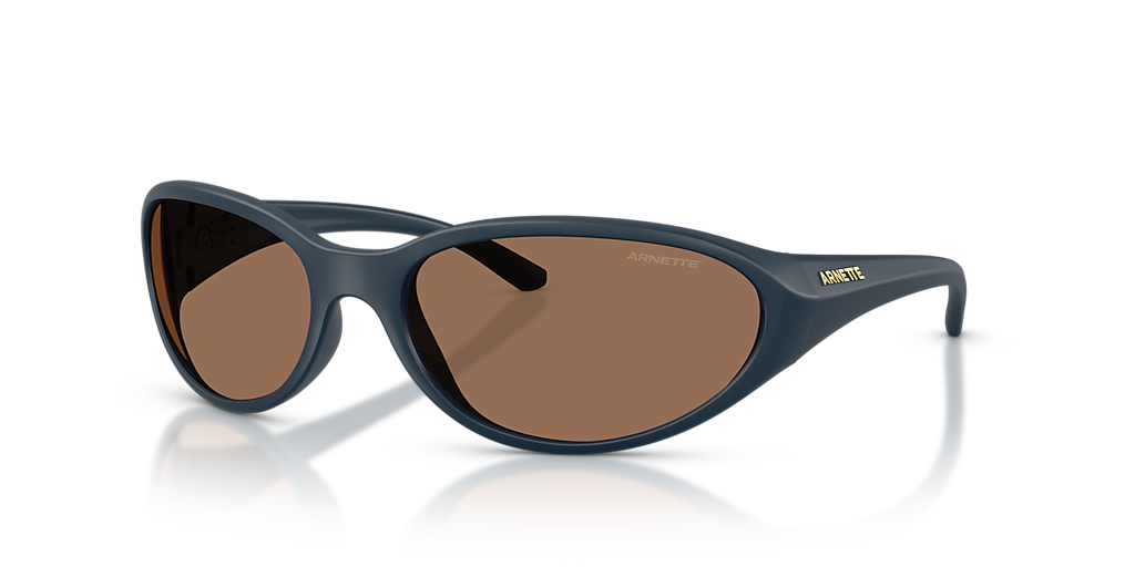 90年代 ARNET アーネットRAVEN レイヴン べっ甲フレーム Arnette Raven L (64 - 18) with Brown lenses and Blue frame