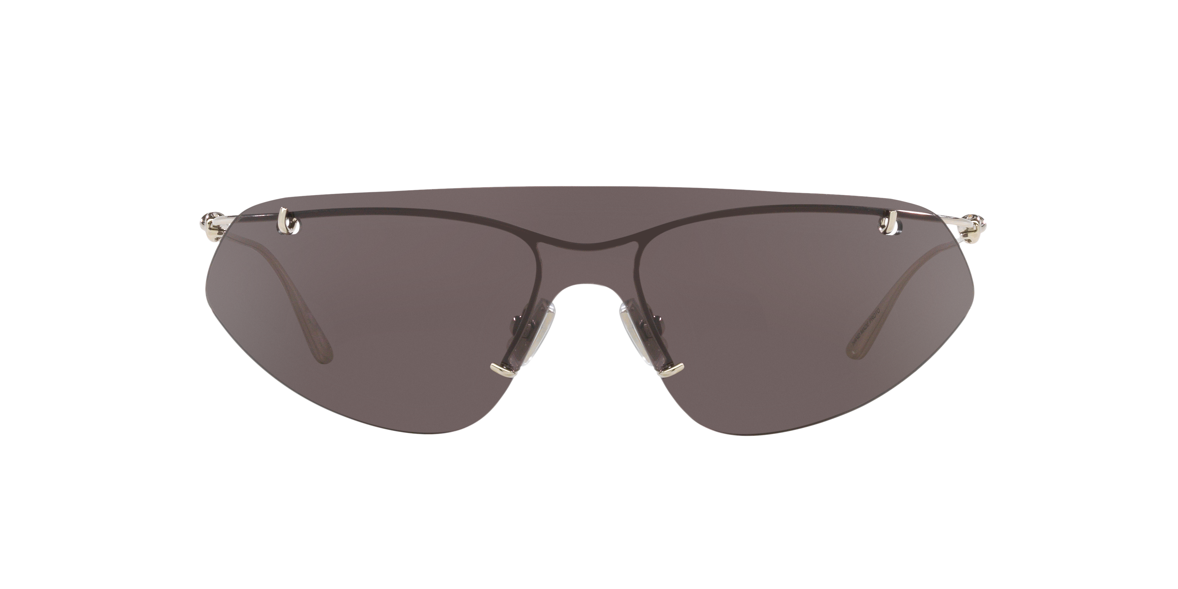 Bottega Veneta BV1272S XXL (99 - 01) with Grey lenses and Silver