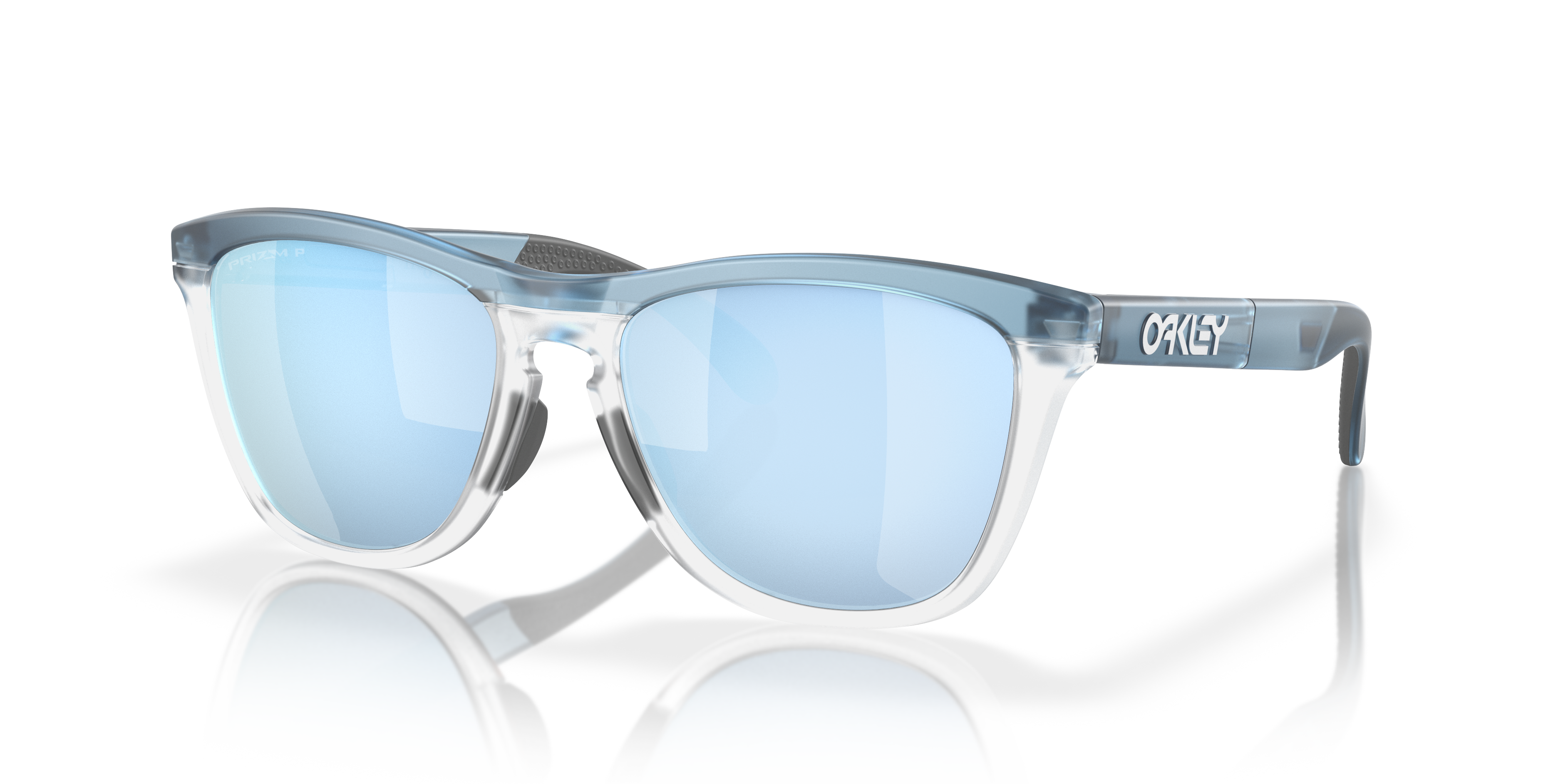 Oakley Frogskins™ Range L (55 - 17) with Blue lenses and Grey