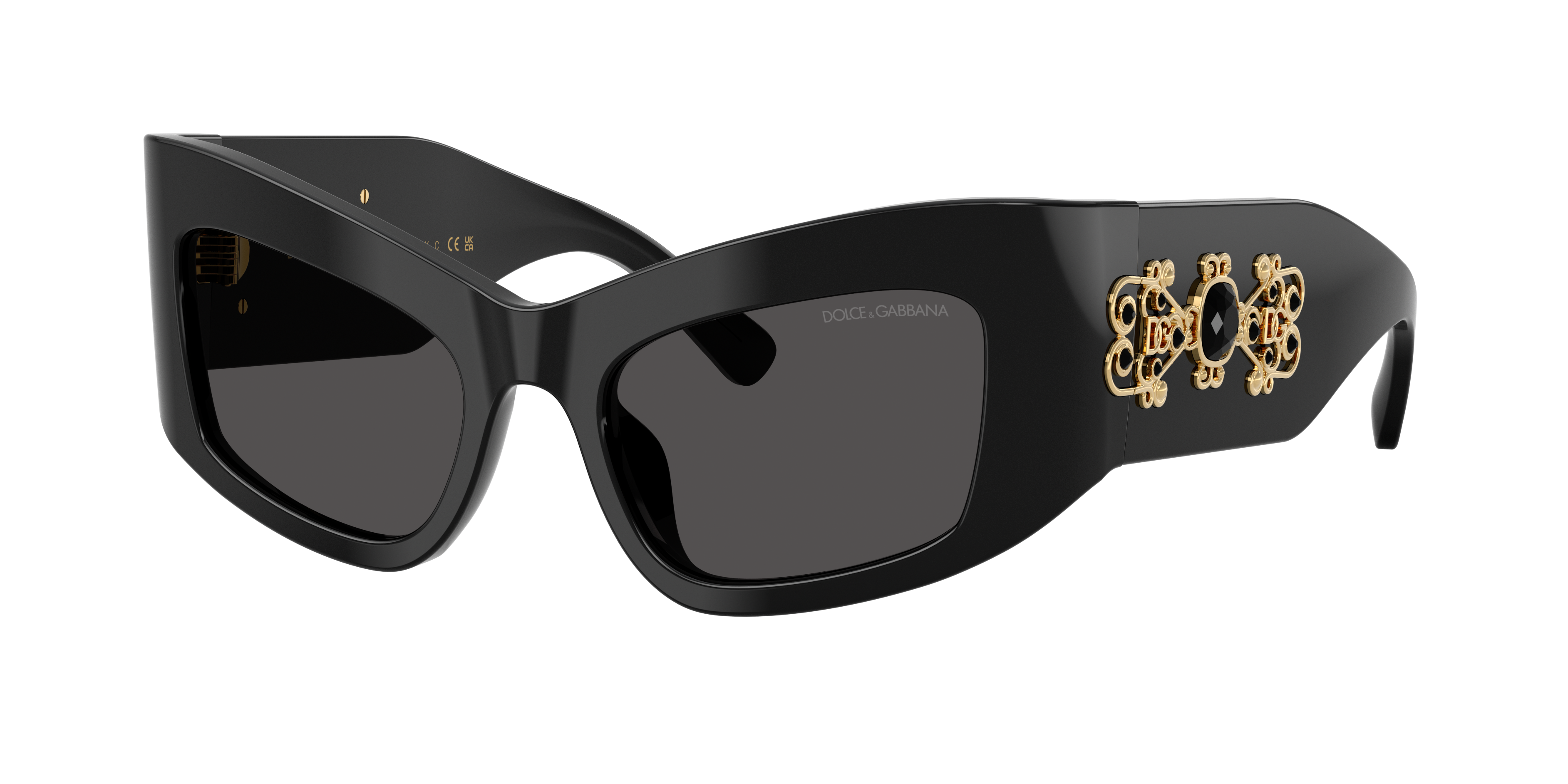 Dolce&Gabbana Woman Sunglass DG4524B -  Frame color: Black, Lens color: Dark Grey