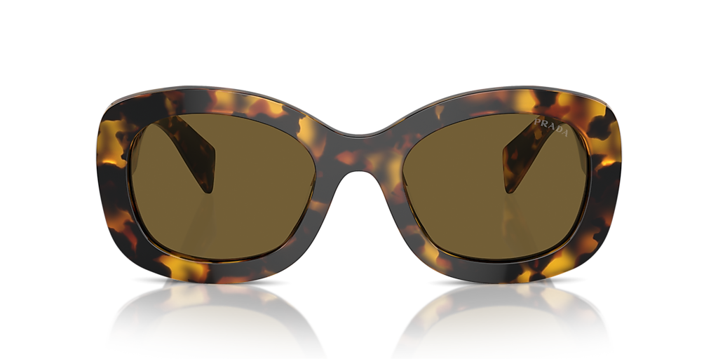Prada PR A13S L (54 - 23) with Brown lenses and Tortoise frame