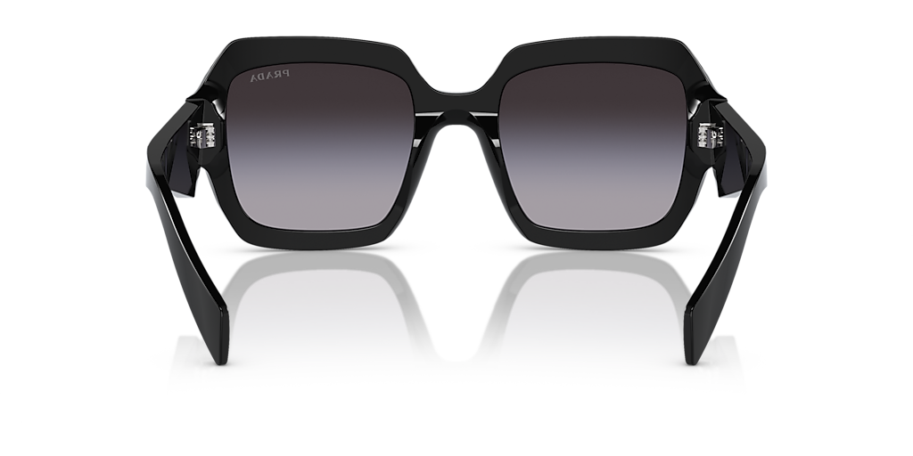 Prada PR 28ZS M (53 - 22) with Grey lenses and Black frame