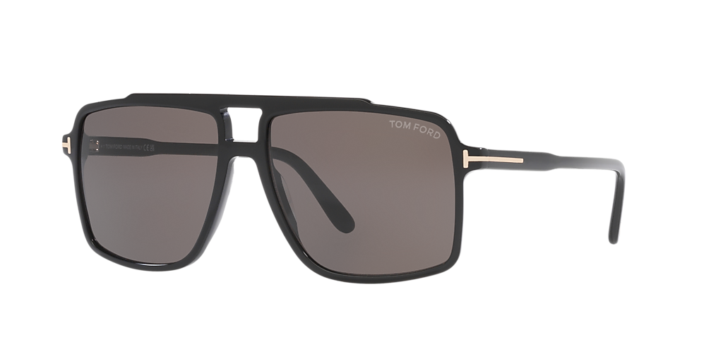 Tom Ford Kemp XXL (59 - 15) with Grey lenses and Black frame