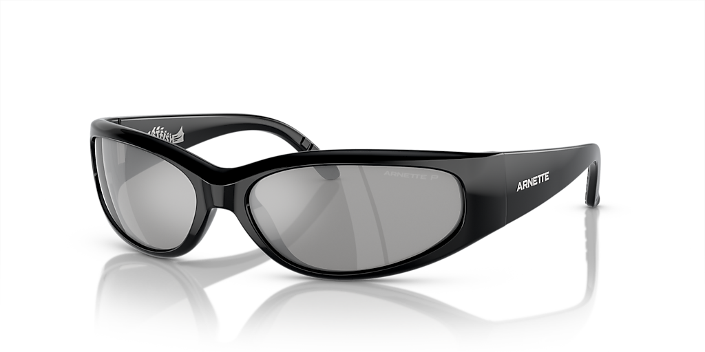 Arnette Catfish L (62 - 16) with Silver lenses and Black frame