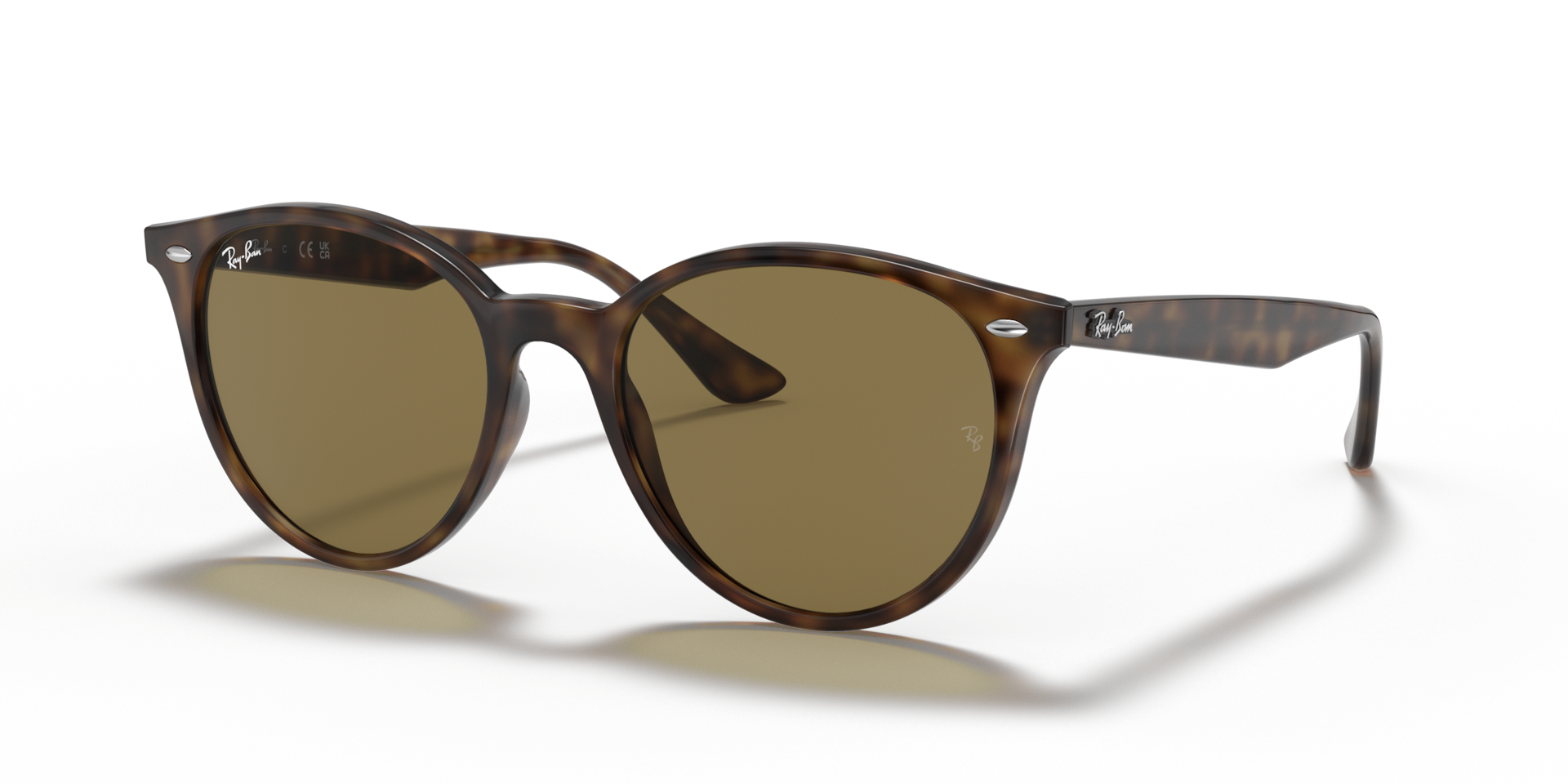 Ray-Ban RB4305 M (53 - 19) with Brown lenses and Tortoise frame