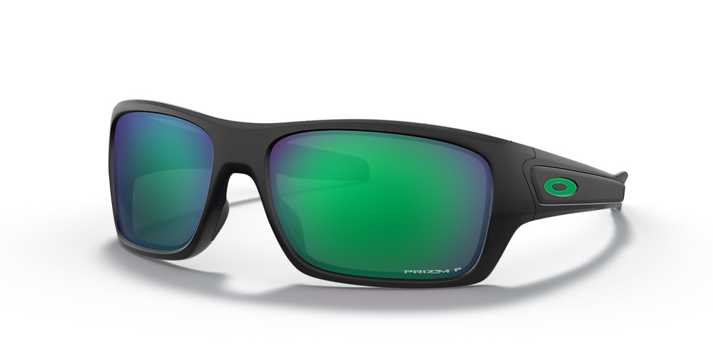 OAKLEY PRIZM ゴーグル グリーン Oakley Turbine XXL (64 - 17) with Green lenses and Black frame