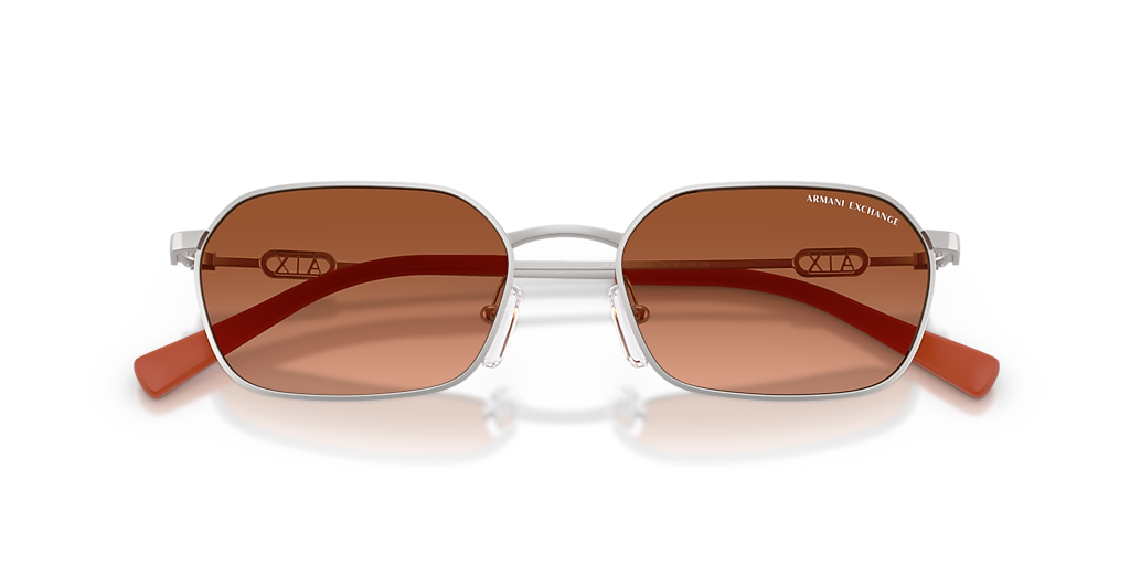 Armani Exchange AX2056S M (54 - 18) with Orange lenses and  display picture 1