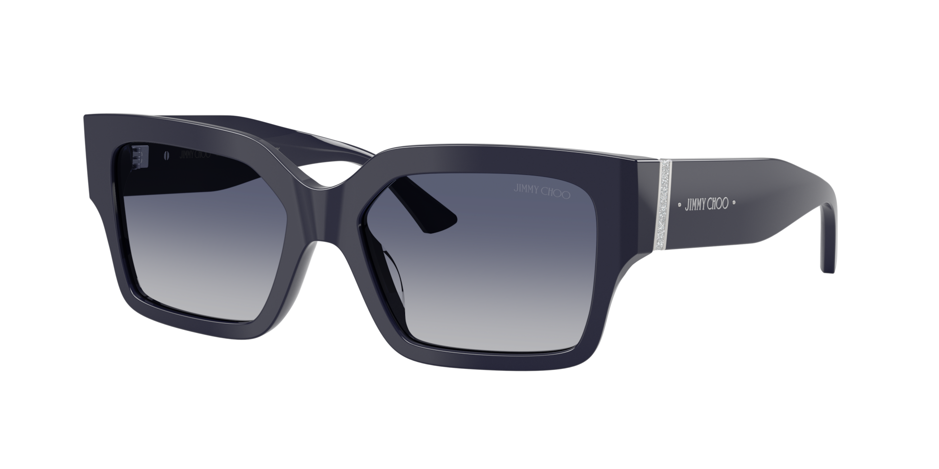Jimmy Choo Woman Sunglass JC5058JU -  Frame color: Blue Navy, Lens color: Light Grey Gradient Dark Blue