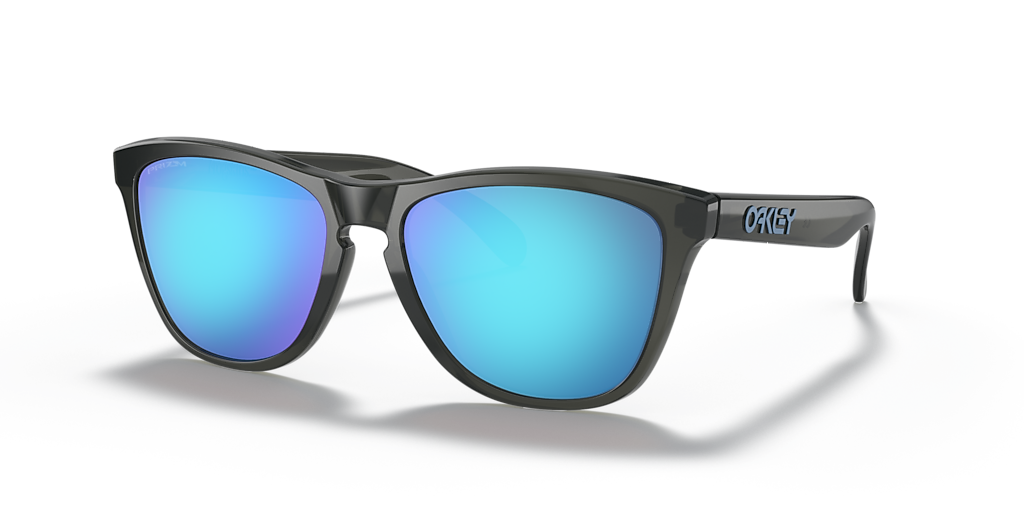 Oakley Frogskins™ (Low Bridge Fit) XL (54 - 17) with Blue lenses