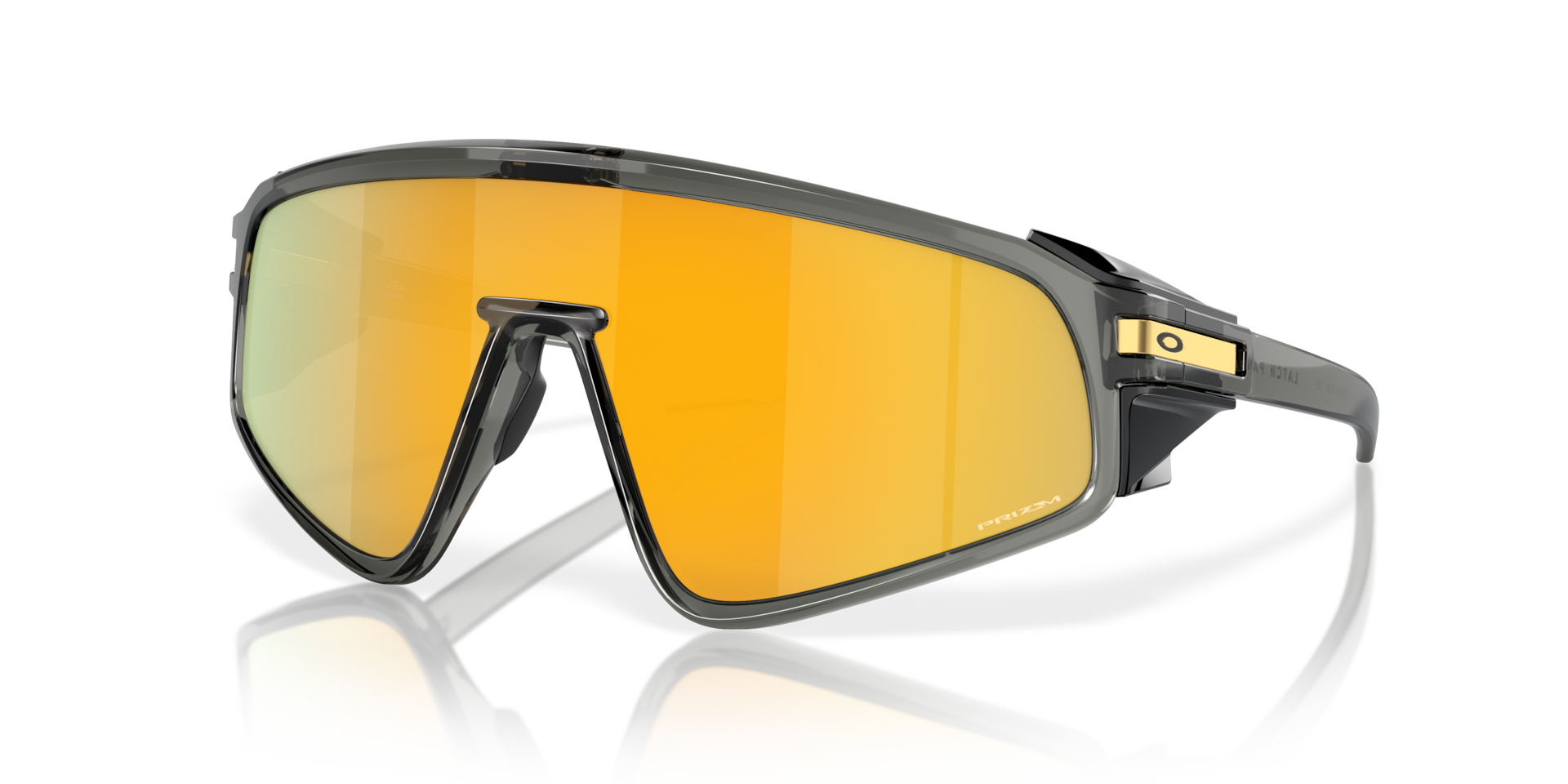 u*r様 [美品] OAKLEY オークリー サングラス Latch Beta Oakley Latch™ Panel L (35 - 135) with Gold lenses and Grey frame