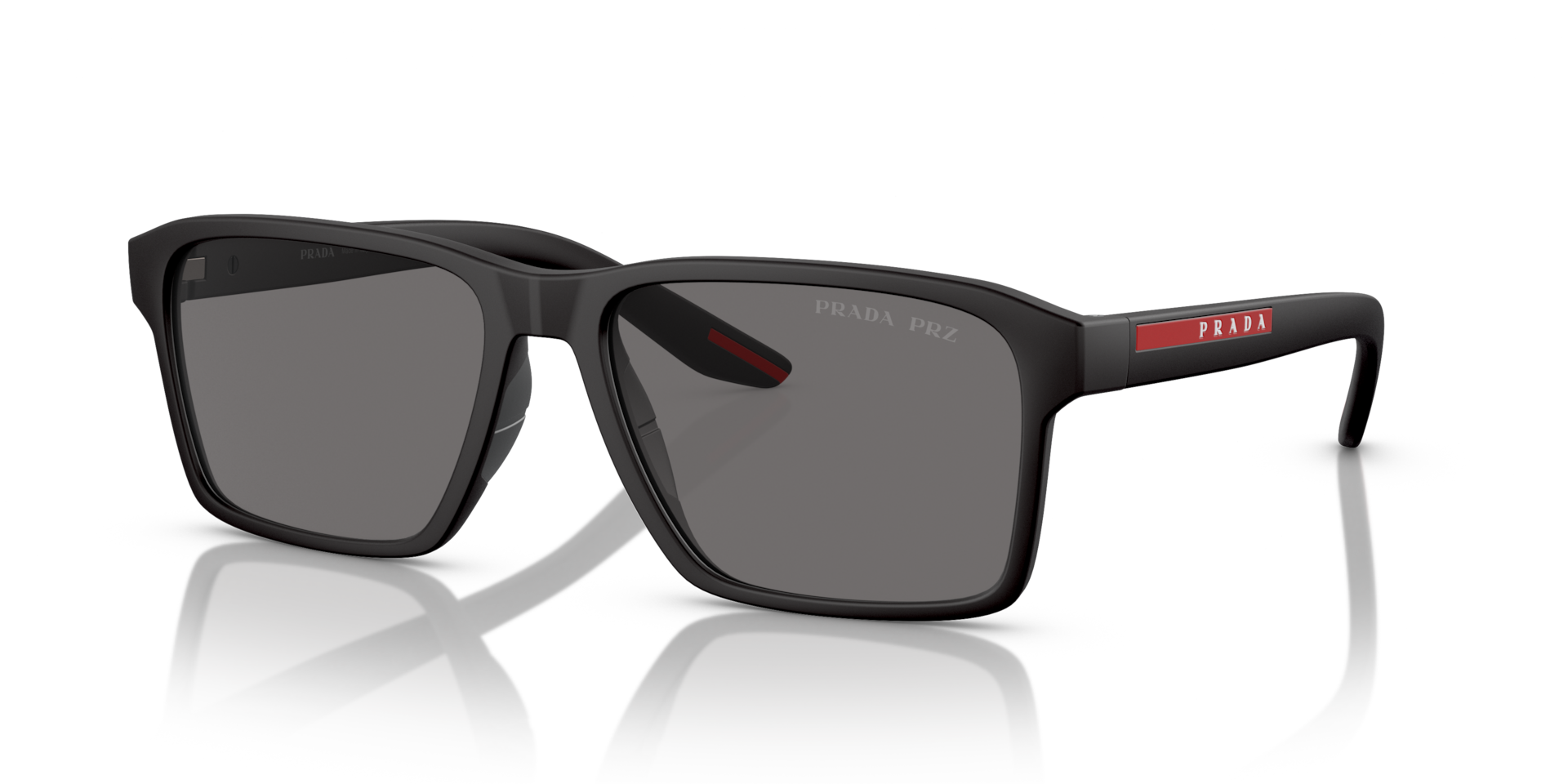Prada Linea Rossa PS 05YSF XXL (58 - 17) with Grey lenses and