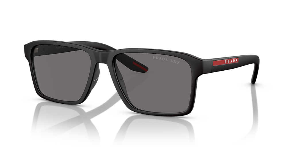 Prada Linea Rossa PS 05YSF XXL (58 - 17) with Grey lenses and