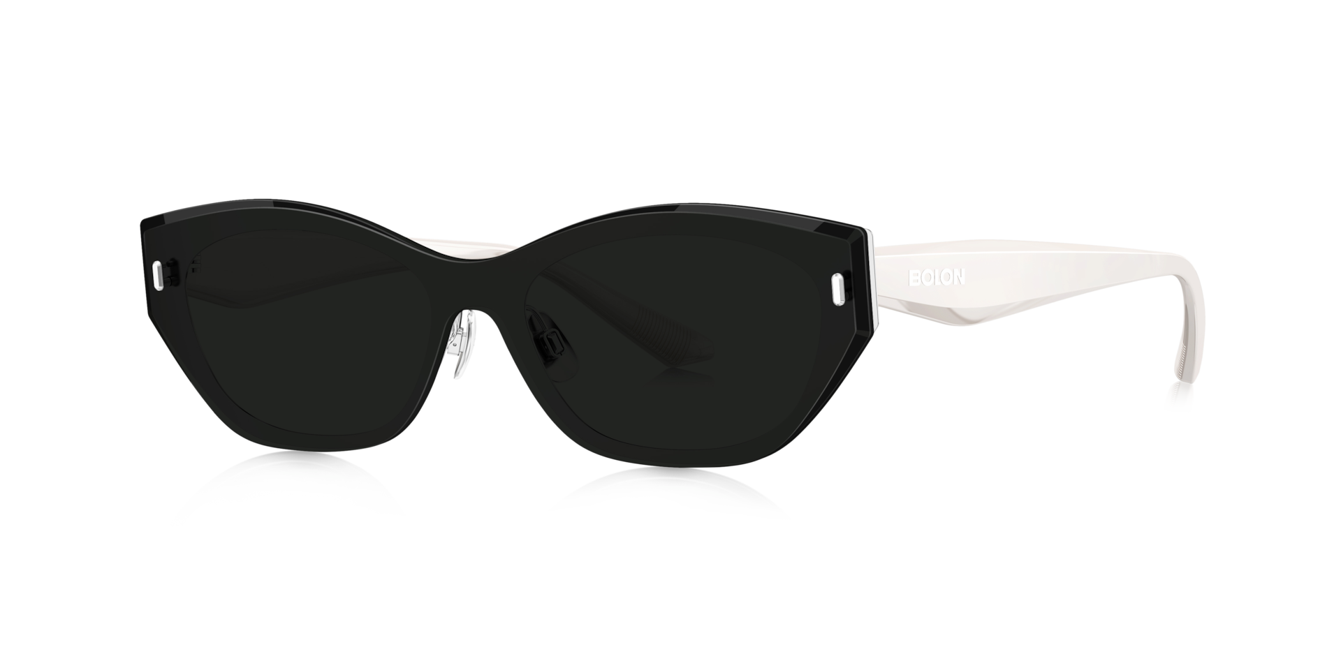 BOLON Woman Sunglasses BX8006  -  Frame color: Silver Gold, Lens color: Black
