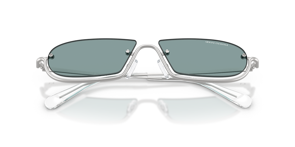 Armani Exchange AX2058S XL (58 - 14) with Blue lenses and  display picture 3
