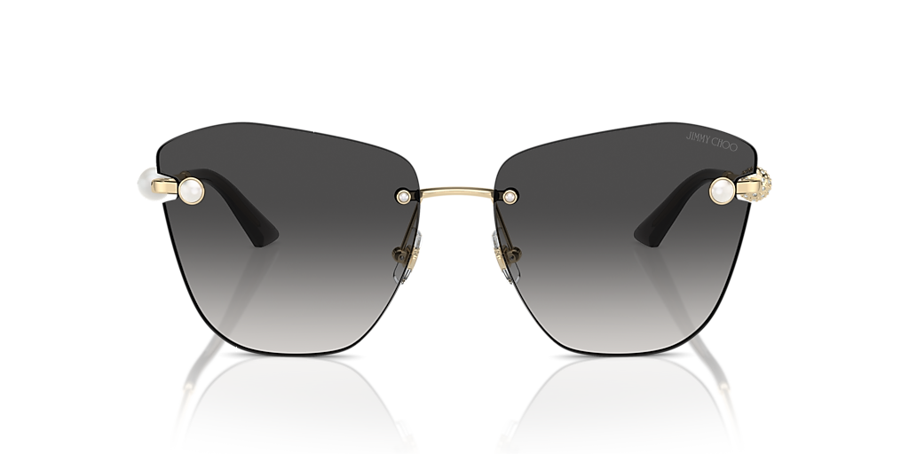 Jimmy Choo JC4004HB L (59 - 16) with Grey lenses and Gold frame