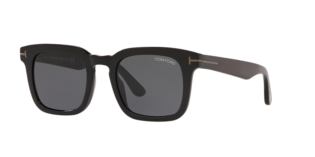 Tom Ford FT0751-N S (50 - 22) with Grey lenses and Black frame