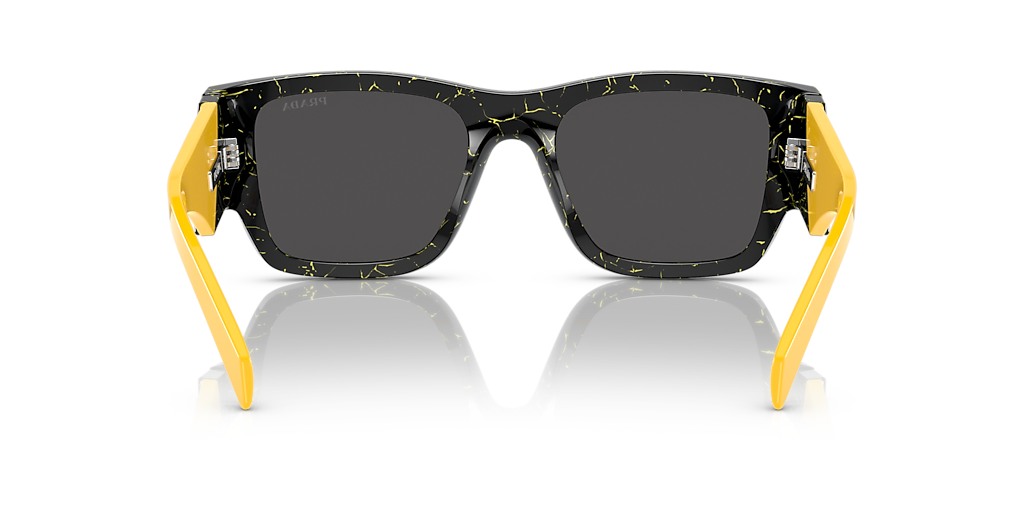 小物 Prada Half-Lim Sunglasses Prada PR 10ZSF L (55 - 19) with Grey lenses and Black frame