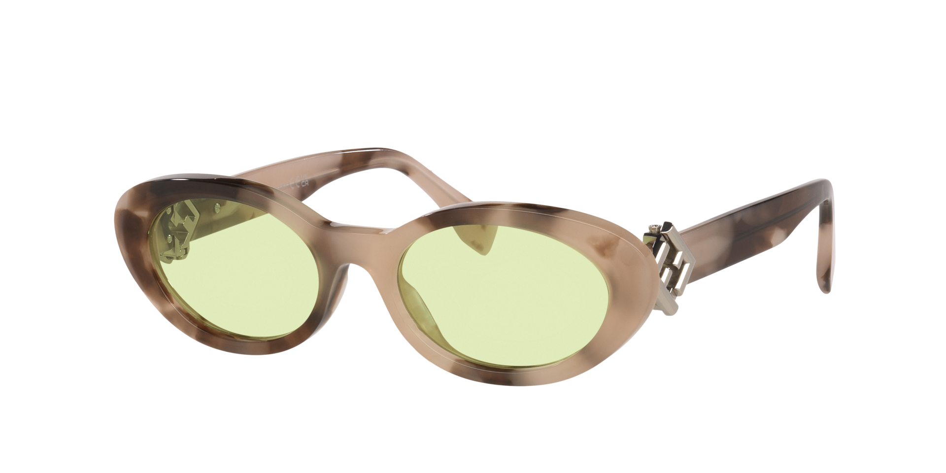 Fendi Femme Sunglass Ff Diamonds FE40140U - Couleur du Monture caille Couleur de Lentille Vert 195 €