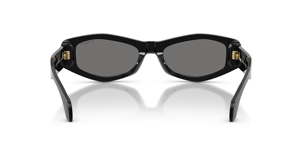 Versace VE4487 L (54 - 19) with Grey lenses and Black frame  display picture 3