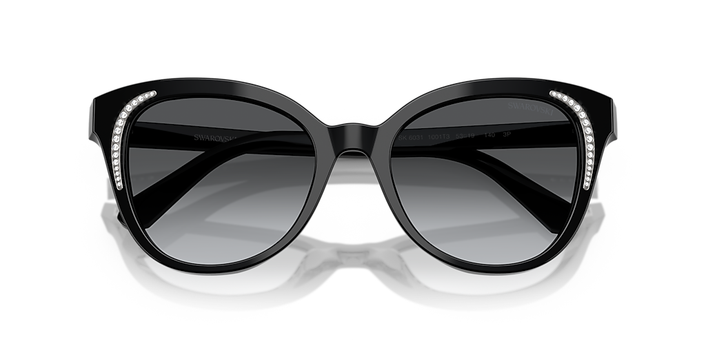 Swarovski SK6031 L (53 - 19) with Grey lenses and Black frame