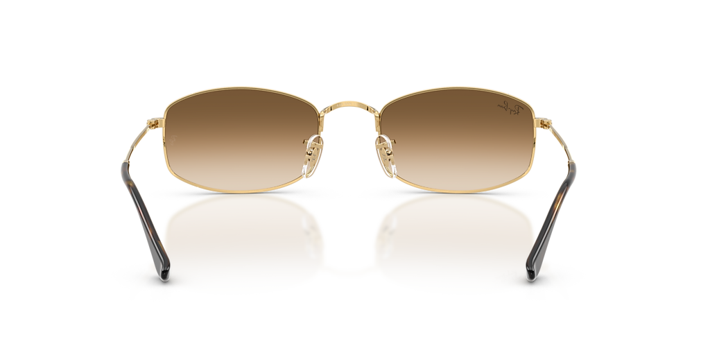 Ray-Ban RB3832 XL (55 - 21) with Brown lenses and Gold frame