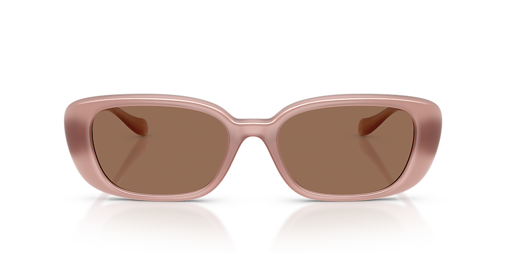 Versace VE4504D L (56 - 18) with Brown lenses and Pink frame