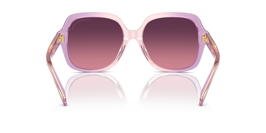 Coach CR614 M (54 - 17) with Red lenses and Pink frame  display picture 2