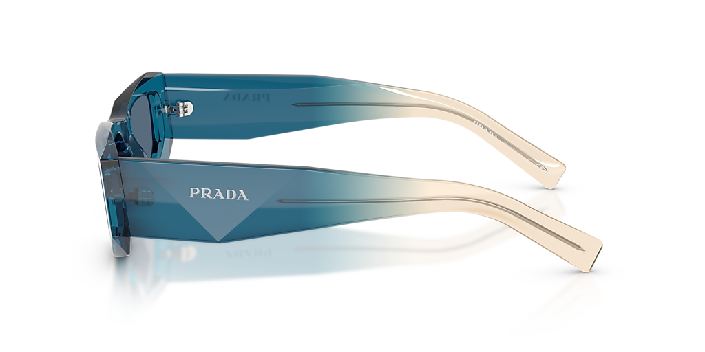 Prada PR B19S M (52 - 17) with Blue lenses and Blue frame
