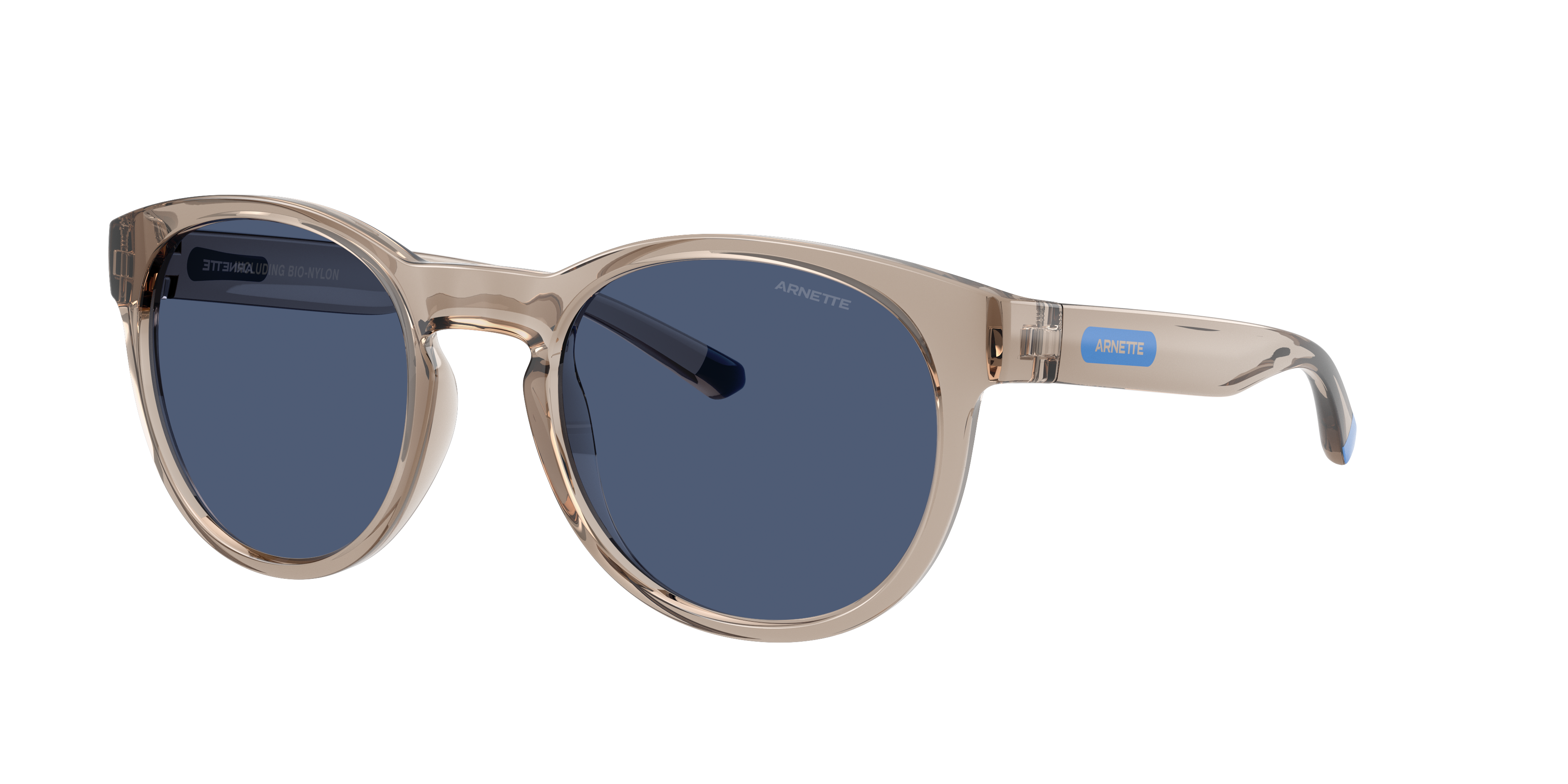 Arnette Man Sunglass AN4371 -  Frame color: Transparent Beige, Lens color: Dark Blue