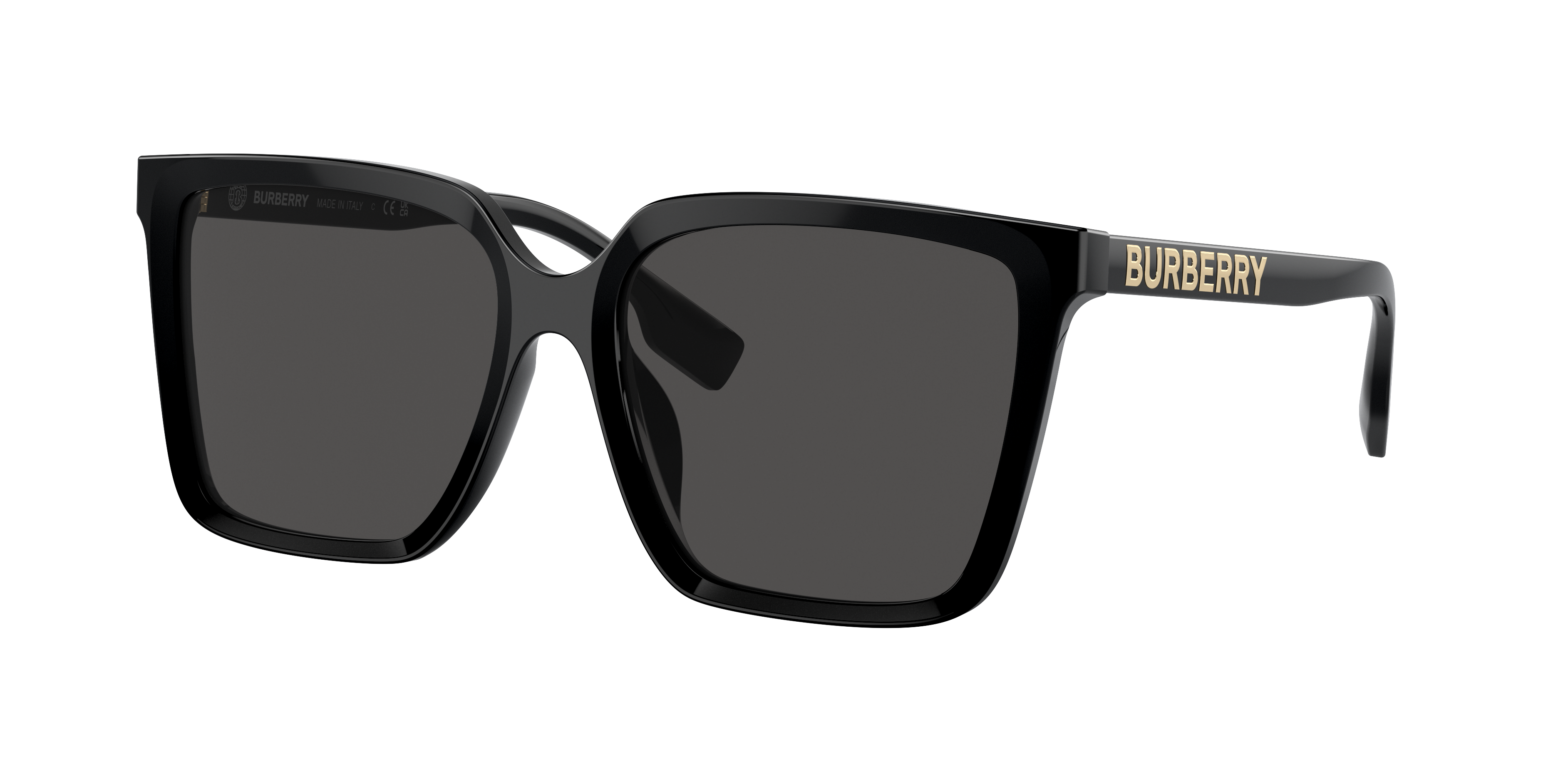 Burberry BE4411D L (57 - 17) with Grey lenses and Black frame
