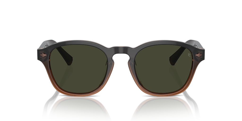 Brunello Cucinelli BC4006S M (50 - 21) with Green lenses and Brown