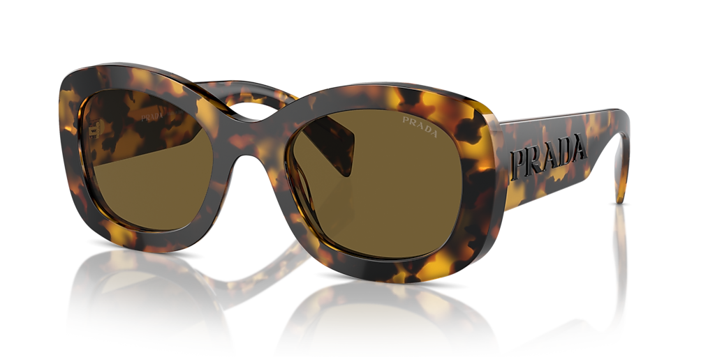 Prada PR A13S L (54 - 23) with Brown lenses and Tortoise frame